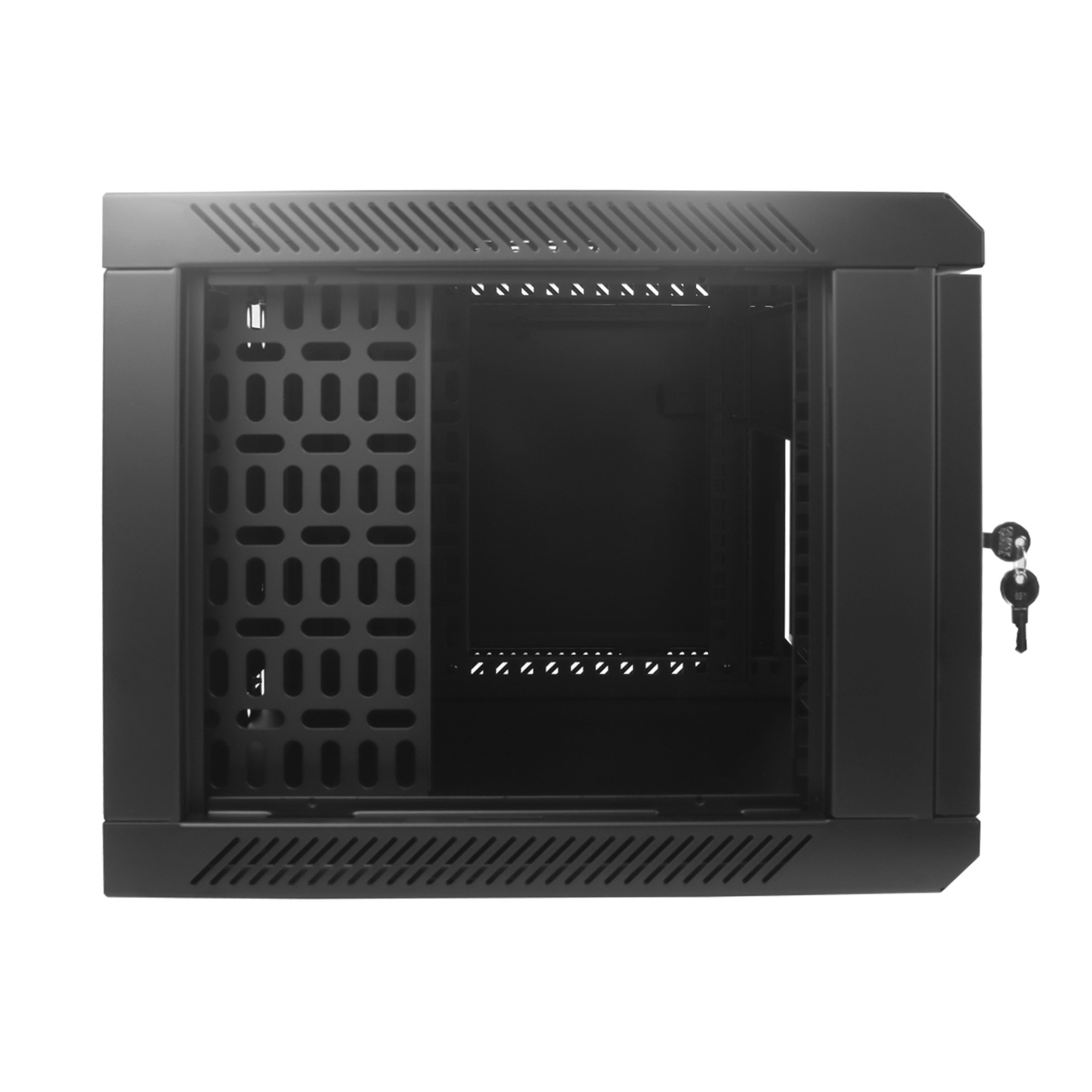 19"-Rack 9HE zur Wandaufhängung, 450mm Tief - r6409h1