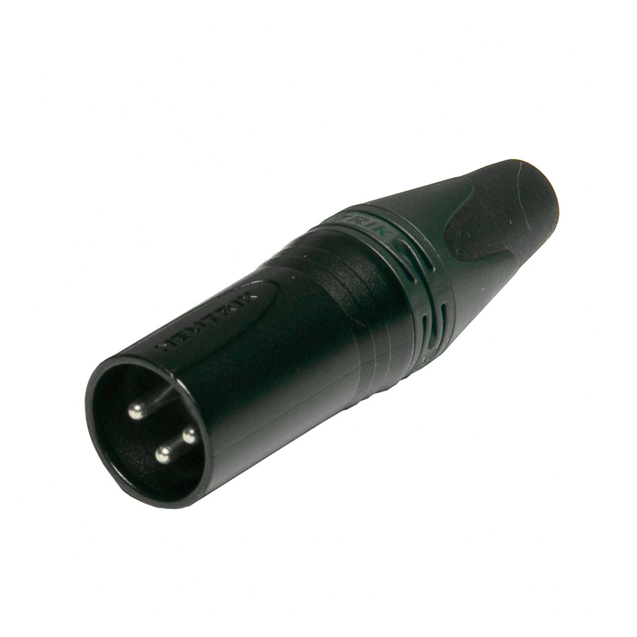 xLR Stecker Male 3 polig, Schwarz - vn-nc3mxx-bagh