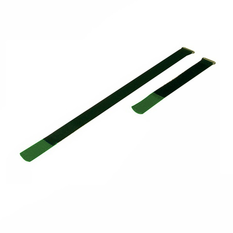 Kabelbinder 220x25mm mit Hakentip Grün, (10 Stück)