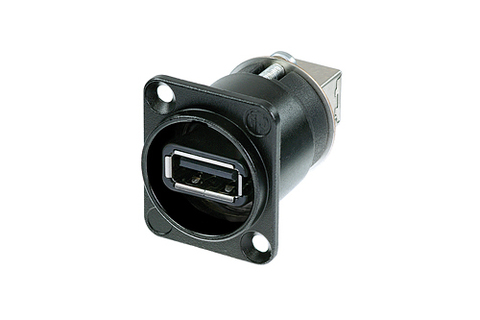 Reversibler USB-Adapter, Schwarz