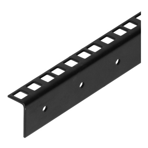 Guia rack acero perforada 2mm 20U