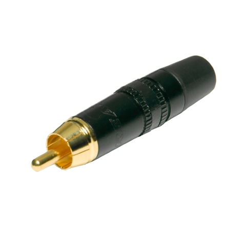 Neutrik - Cinch negro aereo