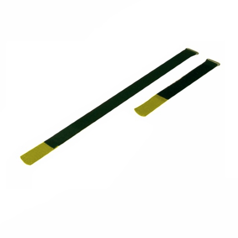 Cable Tie 170x25mm with Hook Yellow, (10 pieces)