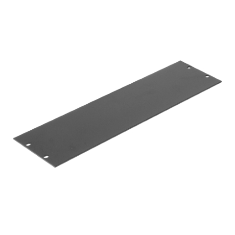 19" 3U Flat Rack Panel, Aluminium