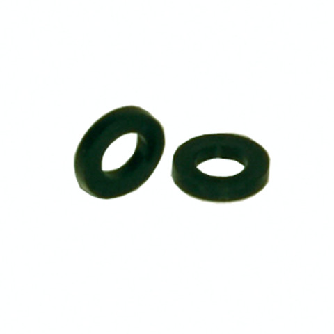 Plain Black Plastic Washer, M6