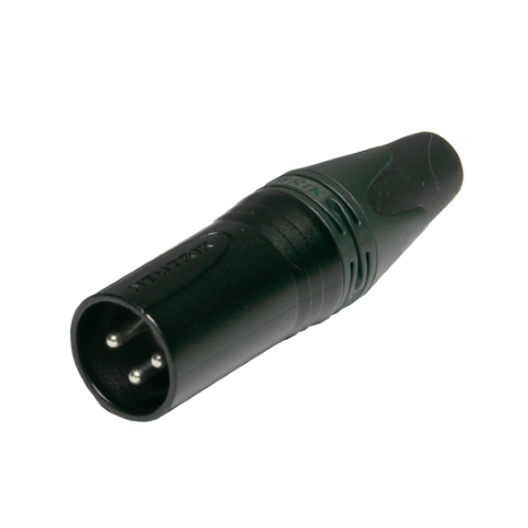 XLR Cable Male 3 pin, Black
